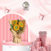 Hoa Hướng Dương Móc Len Tay